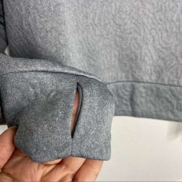 Juicy Couture Sport Cowl Neck Gray Sweater Size L NWT - Picture 3 of 8